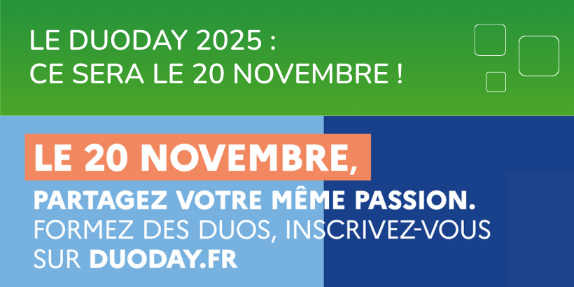 Partage, découverte et inclusion professionnelle : DuoDay 2025
