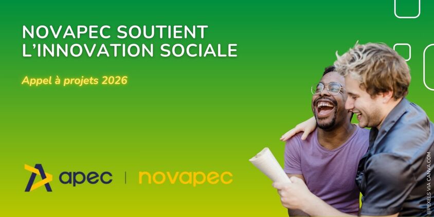 Novapec par l'Apec soutien l'innovation sociale